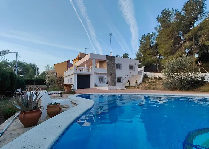 Hermosa Casa Con Piscina En Naquera, Valencia
